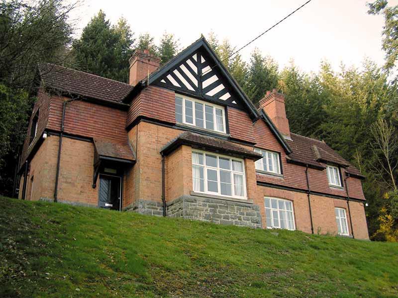 Gregynog Hall Pensionat Tregynon Eksteriør billede