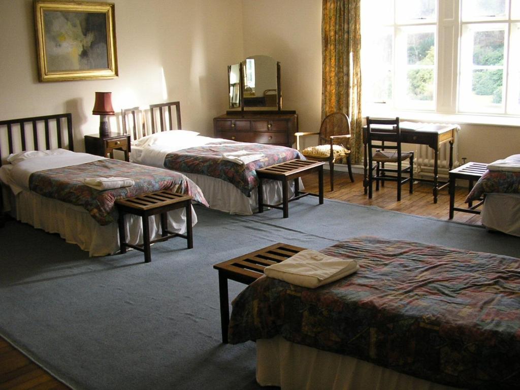 Gregynog Hall Pensionat Tregynon Værelse billede